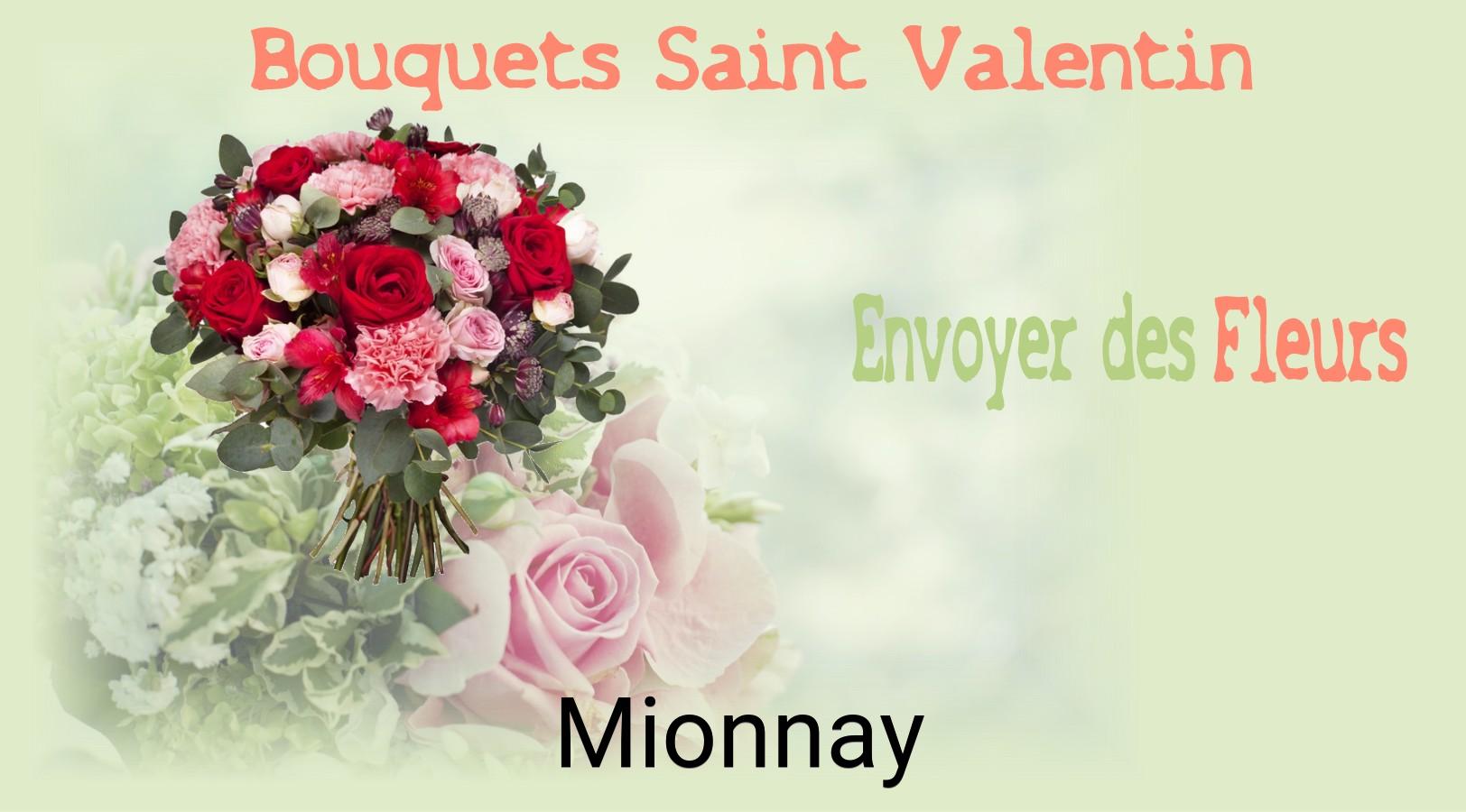 Roses de Saint-Valentin livrées à Mionnay